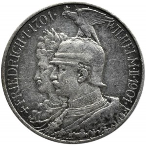 Niemcy, Prusy, Wilhelm II, 2 marki 1901 A, Berlin