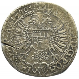 Szwajcaria, Haldenstein, Jerzy Filip, 15 krajcarów (1/4 guldena) 1690