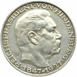 Niemcy, Medal Paul von Hindenburg (1847-1927), srebro, Monachium