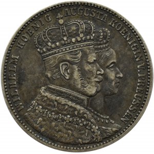 Niemcy, Prusy, Talar koronacyjny 1861, Wilhelm i Augusta, Berlin