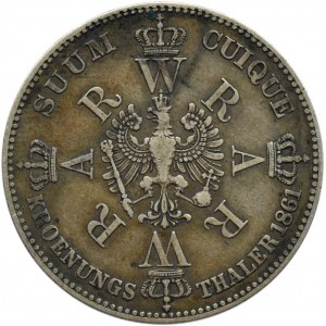 Niemcy, Prusy, Talar koronacyjny 1861, Wilhelm i Augusta, Berlin