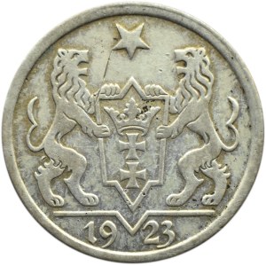 Wolne Miasto Gdańsk, 1 gulden 1923, Utrecht