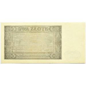 Polska, RP, 2 złote 1948, seria BR, UNC/UNC-