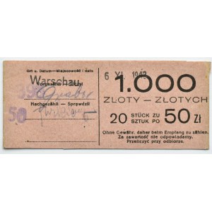 Poland, General Gouvernement, bank parcel bandolier