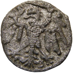 Zygmunt I Stary, denar bez daty, Elbląg (R2)