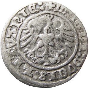 Zygmunt I Stary, półgrosz 1512, odmienny wariant, Wilno