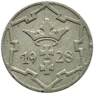 Wolne Miasto Gdańsk, 5 pfennig 1928, Utrecht