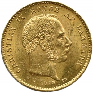 Dania, Christian IX, 20 koron 1873 CS