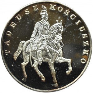 Polska, III RP, 200000 złotych 1990, T. Kościuszko, Duży Tryptyk, UNC