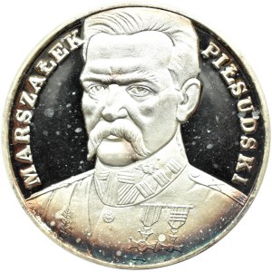 Polska, III RP, 200000 złotych 1990, J. Piłsudski, Duży Tryptyk