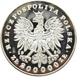 Polska, III RP, 200000 złotych 1990, F. Chopin, Duży Tryptyk