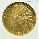 USA, Indianin, 10 dolarów 1911, Filadelfia, GCN VF30