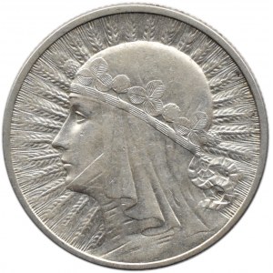 Polska, II RP, Głowa Kobiety, 2 złote 1933, Warszawa