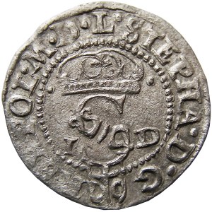 Stefan Batory, szeląg 1584, Olkusz, (R1)