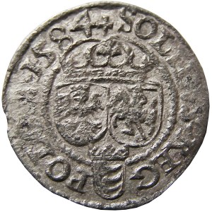 Stefan Batory, szeląg 1584, Olkusz, (R1!)