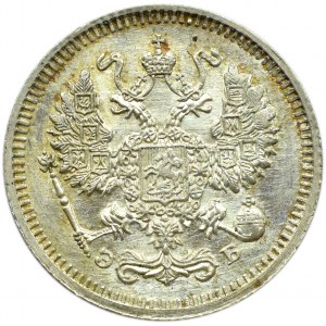 Rosja, Mikołaj II, 10 kopiejek 1910 EB, Petersburg, UNC