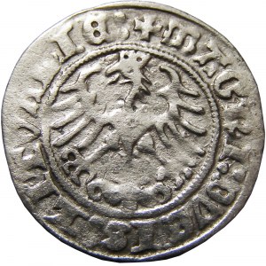 Zygmunt I Stary, półgrosz 1512 skrócona data (1Z), Wilno