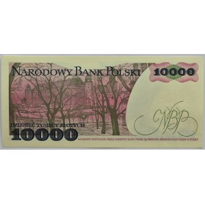 Polska, PRL, 10000 złotych 1988, seria DK, Warszawa, UNC