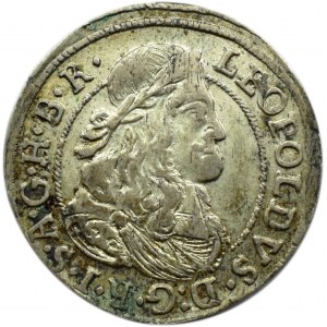 Austria, Leopold I, 3 krajcary 1674, Hall