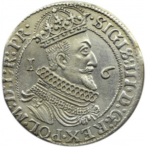 Zygmunt III Waza, ort 1623, Gdańsk - PR, ładny egzemplarz