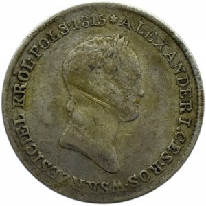 Mikołaj I, 1 złoty 1832 K.G., Warszawa, mała głowa cara