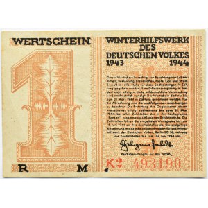 Deutschland - Winterhilfswerk des deutchen Volkes -1 mark 1941/42