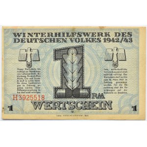 Deutschland - Winterhilfswerk des deutchen Volkes -1 mark 1941/42