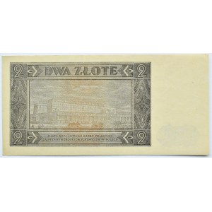 Polska, RP, 2 złote 1948, seria CL, Warszawa, UNC