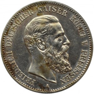 Niemcy, Prusy, Fryderyk III, 2 marki 1888, Berlin