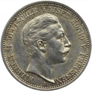 Niemcy, Prusy, Wilhelm II, 2 marki 1907 A, Berlin