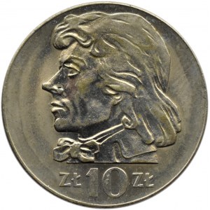 Polska, PRL, T. Kościuszko, 10 złotych 1972, Warszawa, UNC