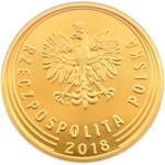 Polska, III RP, 1 złoty 2018, Warszawa, 2 uncje złota, UNC