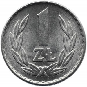 Polska, PRL, 1 złoty 1966, Warszawa