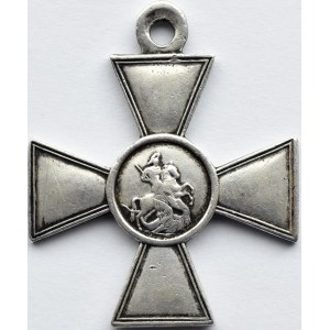 Rosja, Mikołaj II, Krzyż św. Jerzego, stopień IV, numerowany 197613