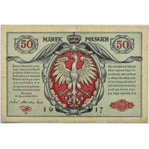 Polska, II RP, 50 marek 1916 jenerał, seria A