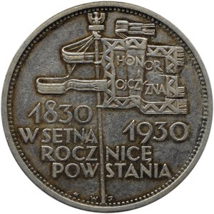 Polska, II RP, 5 złotych 1930, Sztandar, Warszawa