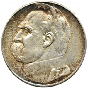 Polska, II RP, Józef Piłsudski, 5 złotych 1934, Warszawa, piękne