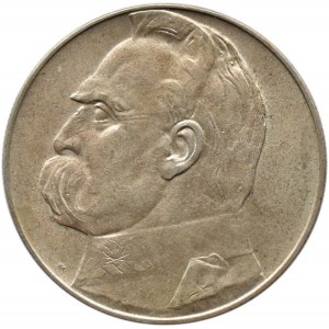 Polska, II RP, Józef Piłsudski, 10 złotych 1935, piękny