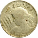 Polska, II RP, 2 złote 1924 H, Birmingham, rzadkie