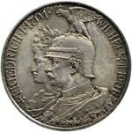 Niemcy, Prusy, Wilhelm II, 2 marki 1901 A, Berlin, UNC