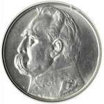 Polska, II RP, Józef Piłsudski, 10 złotych 1939, Warszawa, GCN MS62