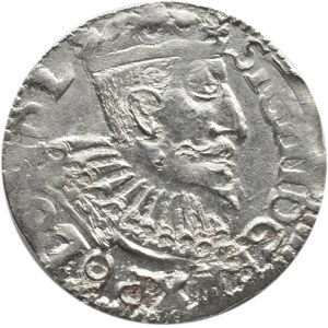 Zygmunt III Waza, trojak 1596, Bydgoszcz, NIENOTOWANY!