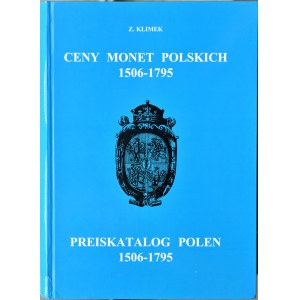 Z. Klimek, Ceny monet polskich 1506-1795, Gdańsk 2001