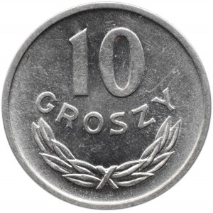 Polska, RP, 10 groszy 1949, Warszawa, UNC-