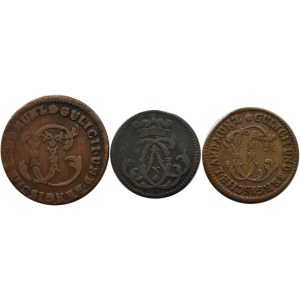 Niemcy, Julich-Berg, lot miedzianych monet 1759-1783