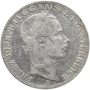 Austria, Franciszek Józef I, talar 1858 A, Wiedeń