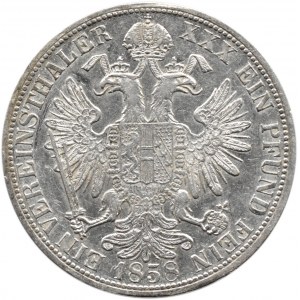 Austria, Franciszek Józef I, talar 1858 A, Wiedeń