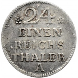 Niemcy, Prusy, Fryderyk II Wielki, 1/24 talara 1752 A, Berlin