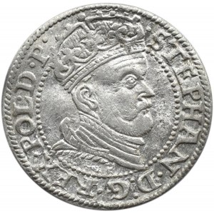 Stefan Batory, grosz 1578, Gdańsk (R2)