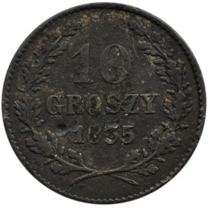 Wolne Miasto Kraków, 10 groszy 1835, Wiedeń